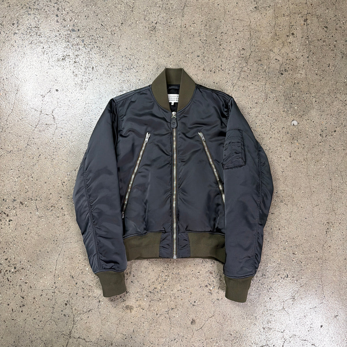 Maison Margiela Zip-Up Bomber Jacket