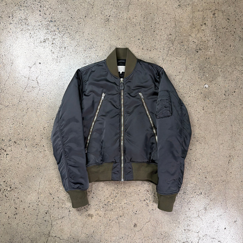 Maison Margiela Zip-Up Bomber Jacket