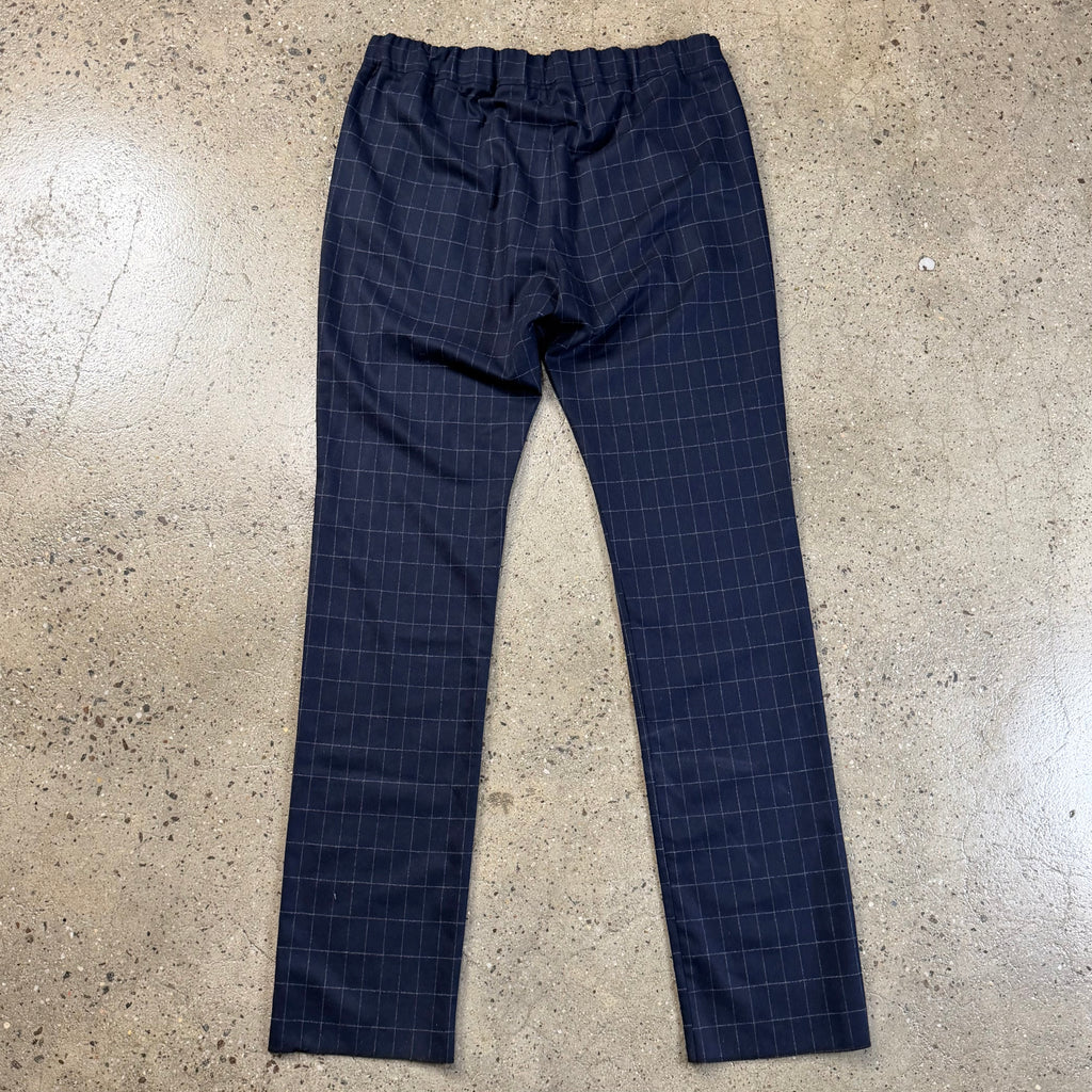 Bottega Veneta Wool/Cashmere Blend Plaid Pants