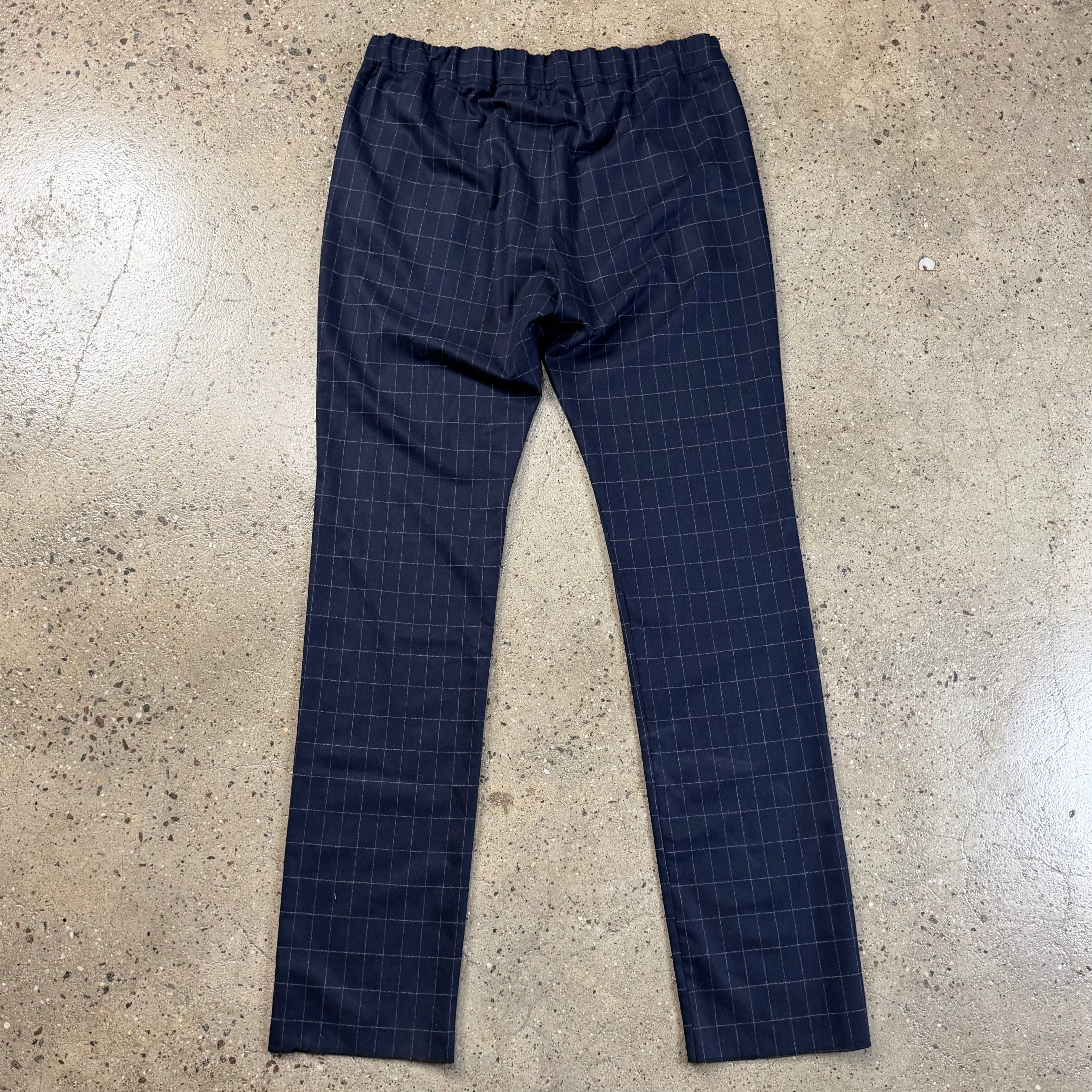 Bottega Veneta Wool/Cashmere Blend Plaid Pants