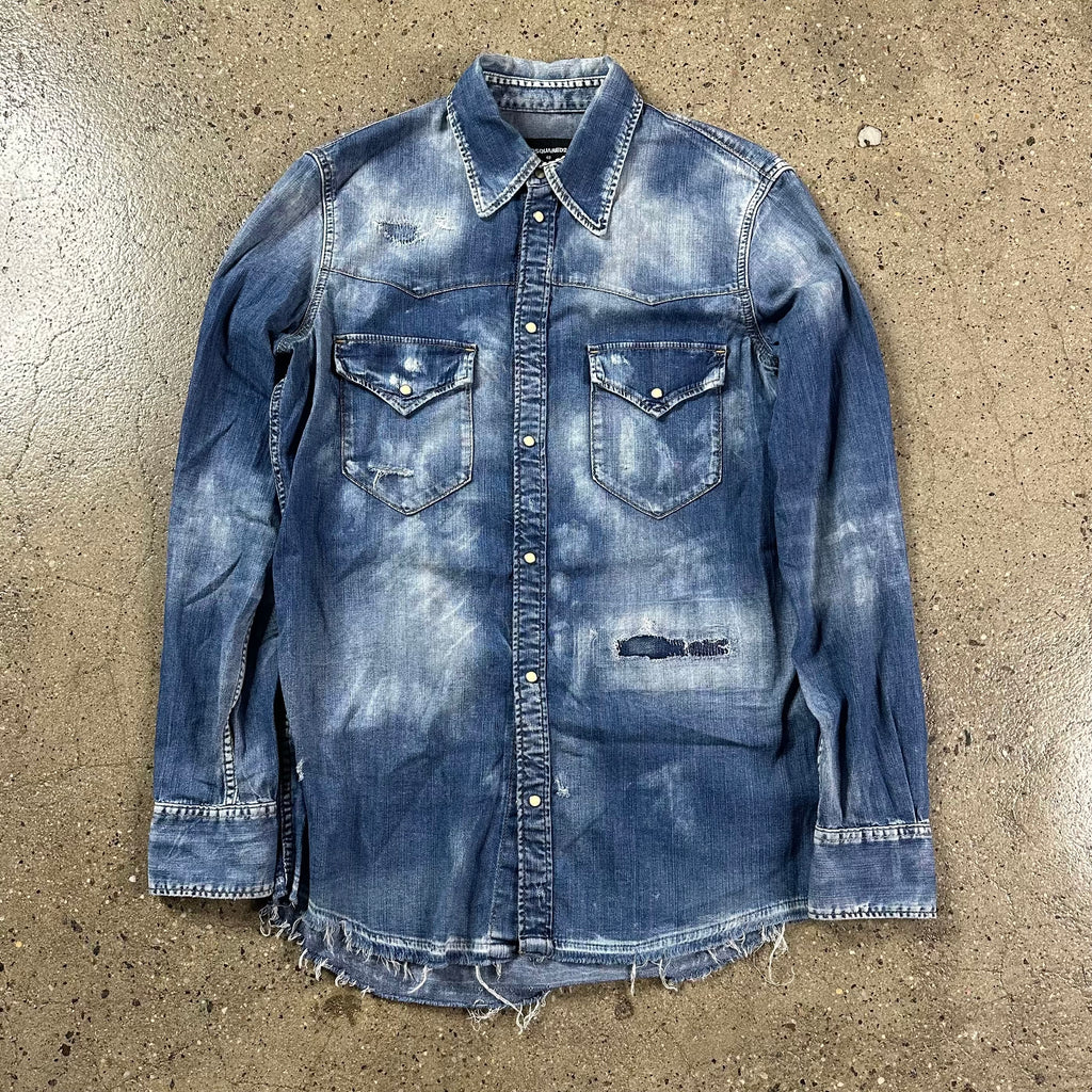Dsquared Western Denim Shirt