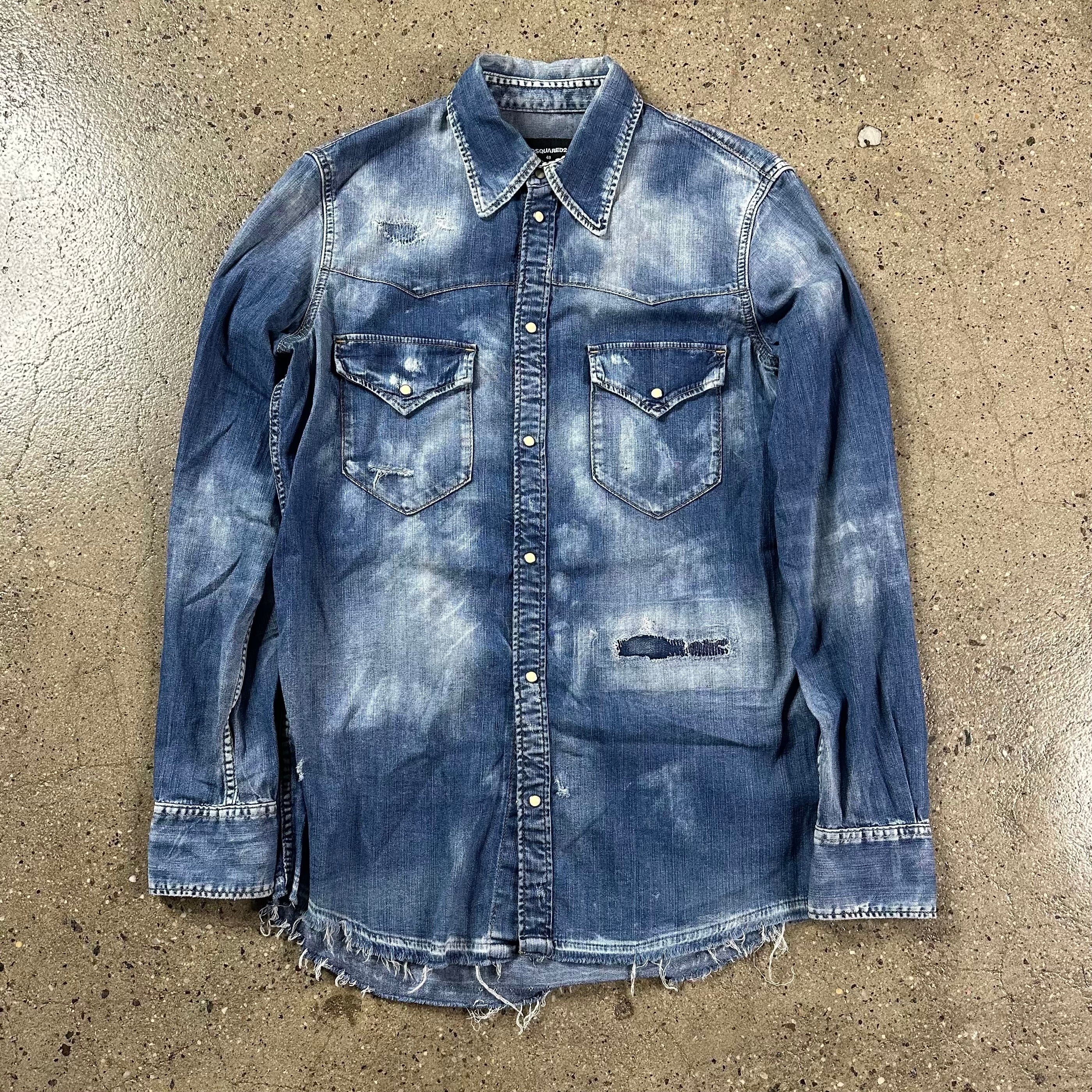 Dsquared Western Denim Shirt