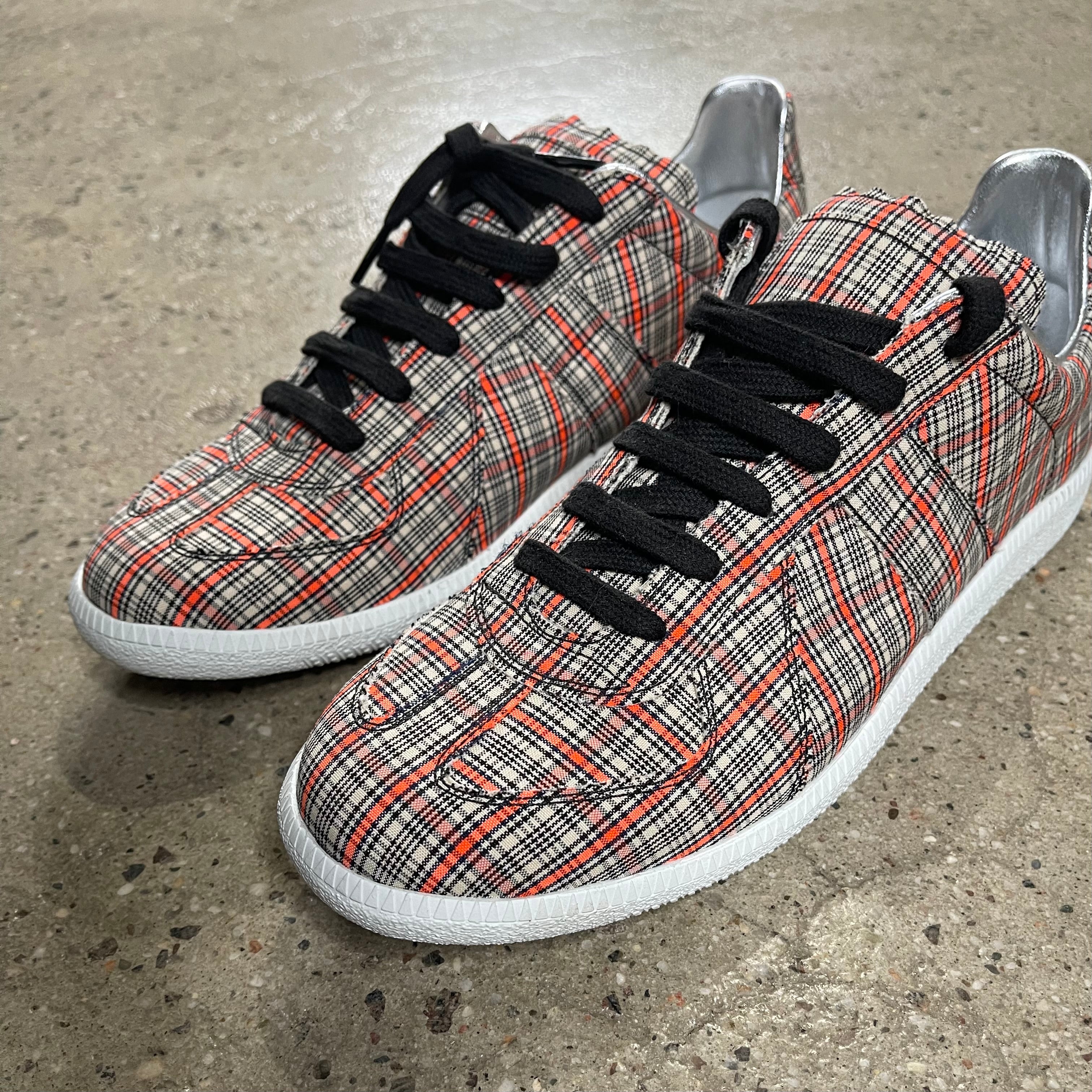 Maison Margiela Plaid Gat Sneakers