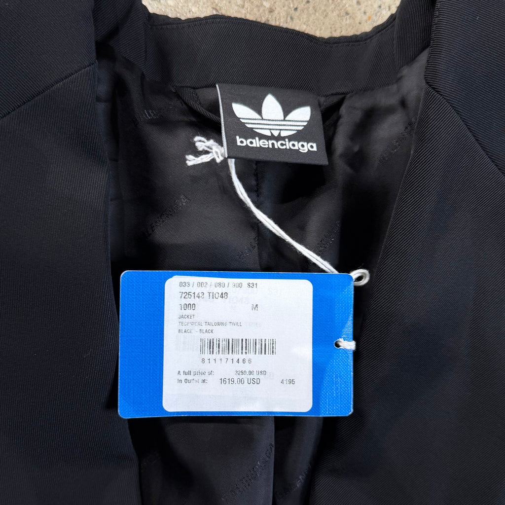 Balenciaga Adidas Striped Blazer