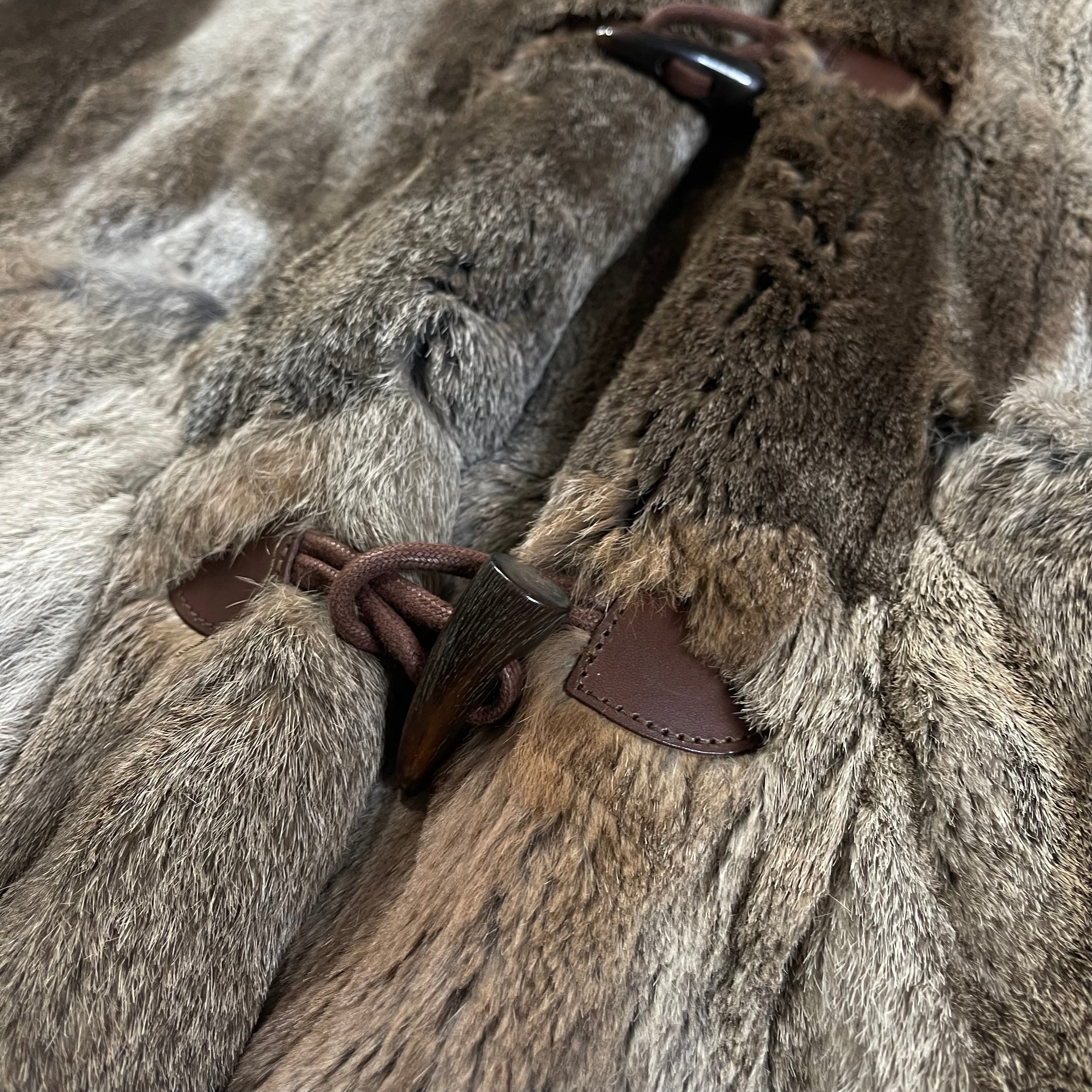 Maison Margiela Multi-Fur Coat