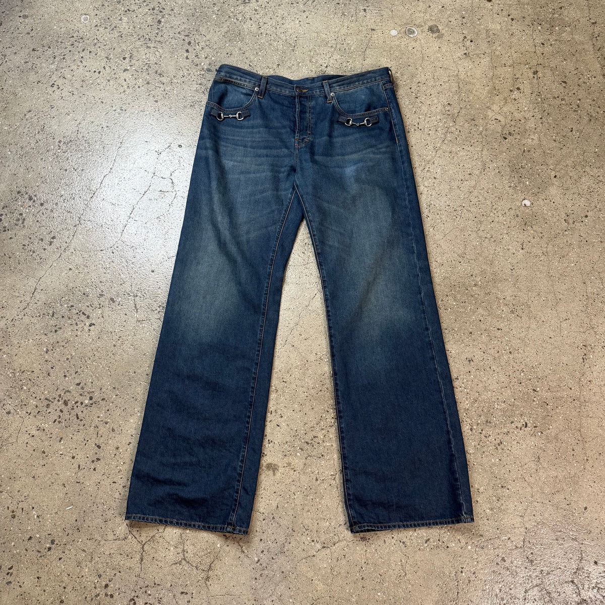 Gucci Horse-Bit Jeans