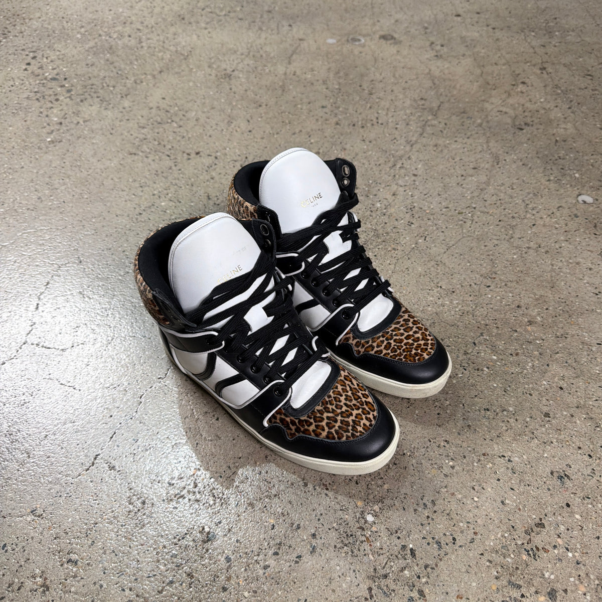 Celine Break High-Top Sneakers