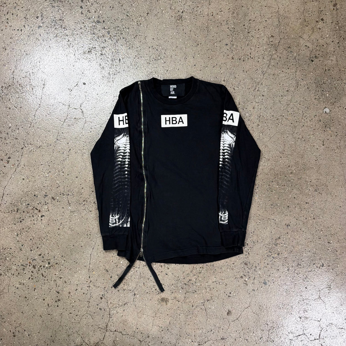 HoodByAir AW13 Giger Graphic Longsleeve