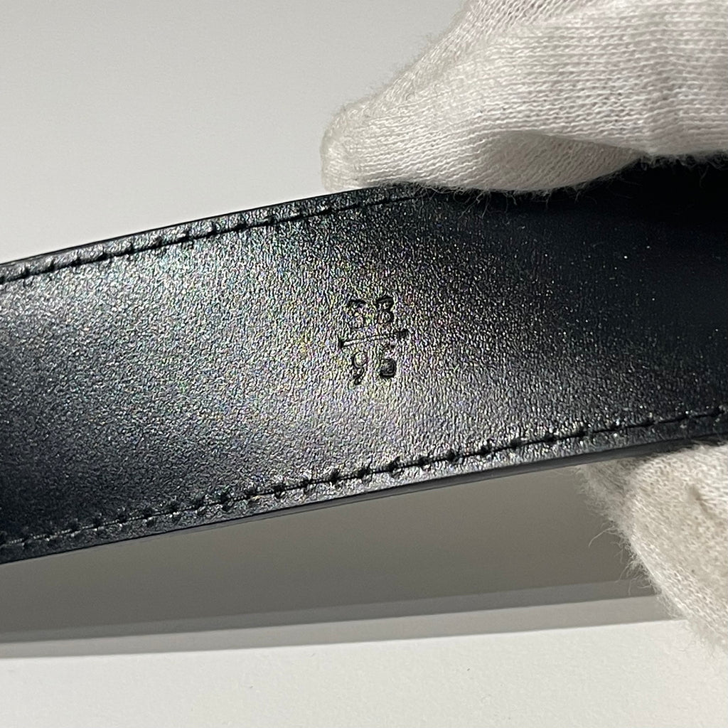 Prada Brushed Leather Belt