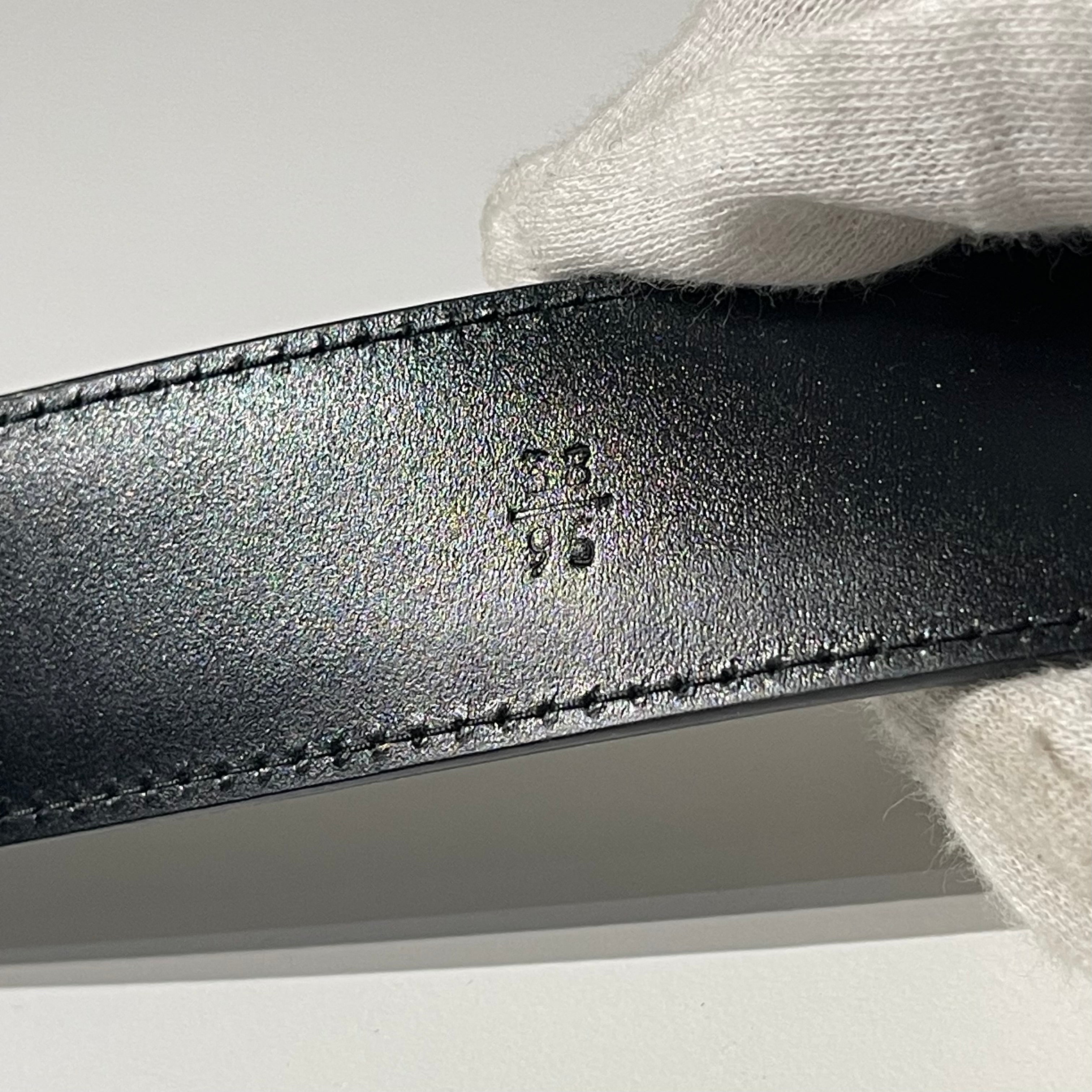 Prada Brushed Leather Belt