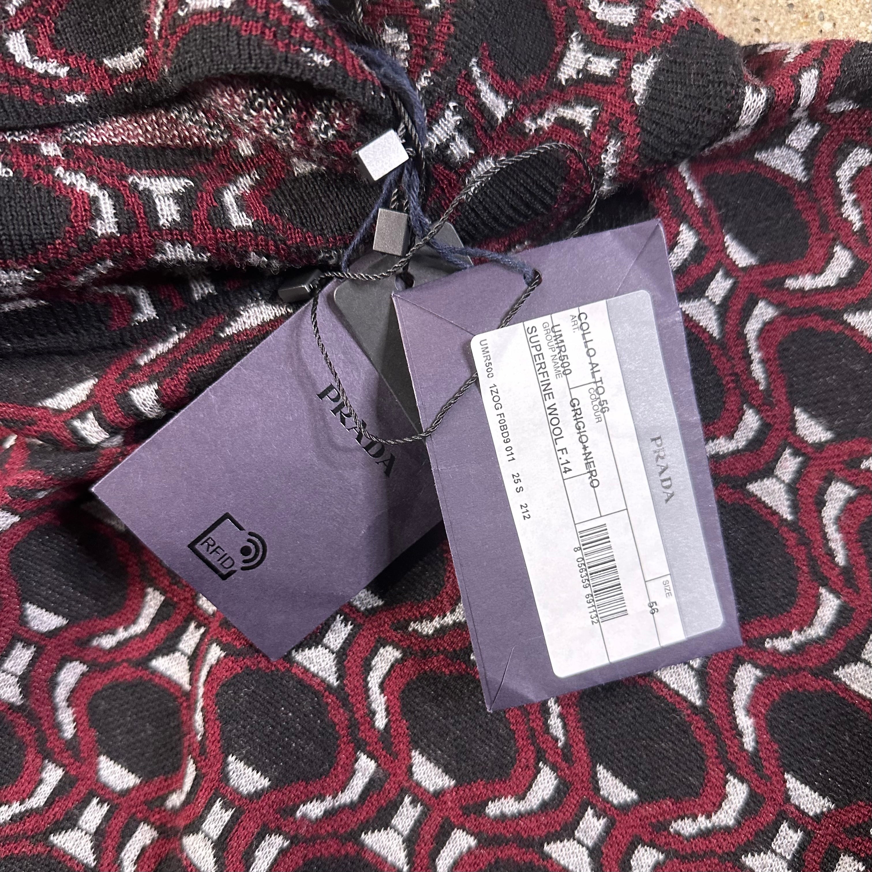 Prada Virgin Wool Turtleneck