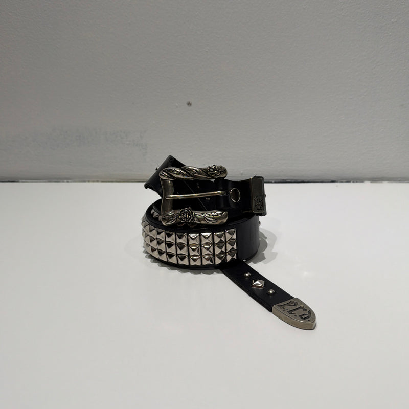 ERD Leather Studded Belt