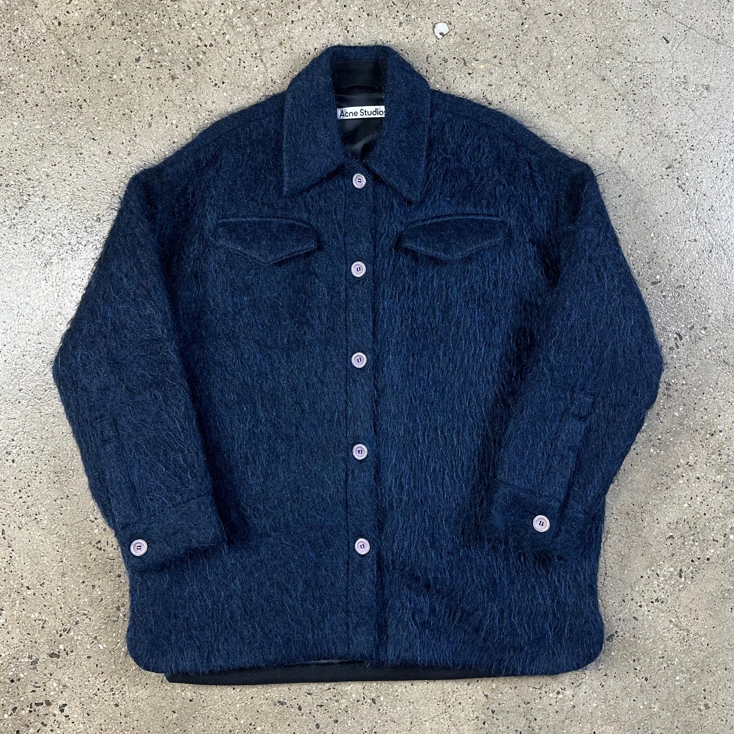 Acne Studios Alpaca Trucker Jacket
