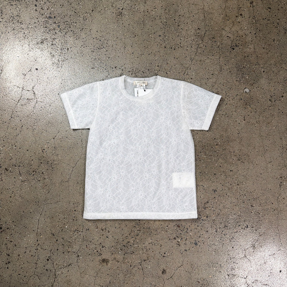 CDG Sheer Floral Top