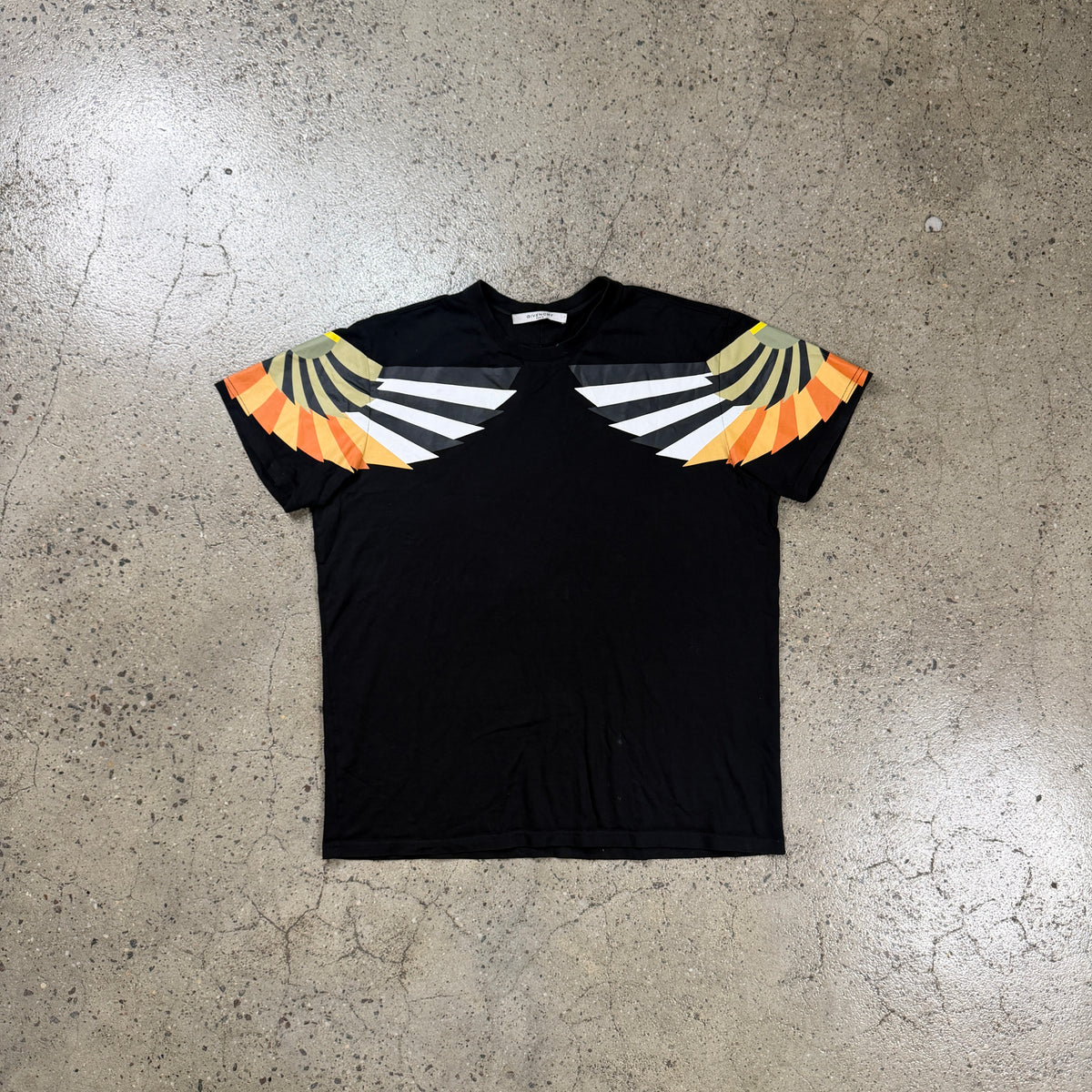 Givenchy FW17 Colombian Optical Wing Print Shirt