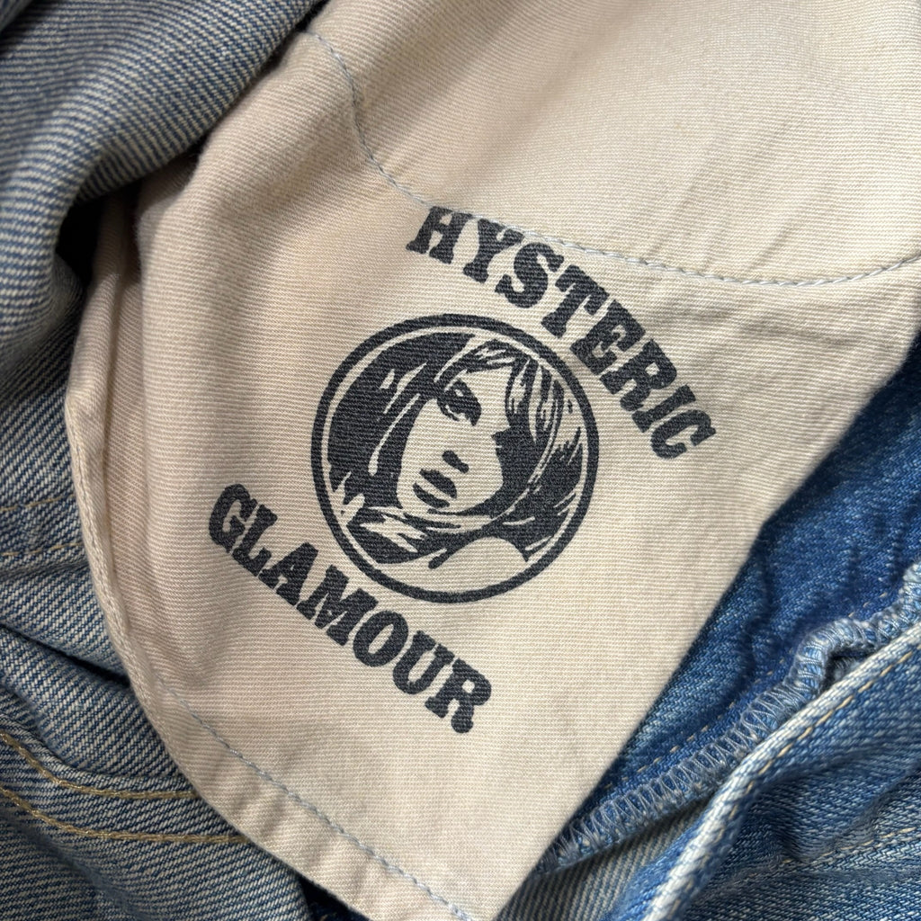 Hysteric Glamour 3/4 Wide Cut Kinky Jeans