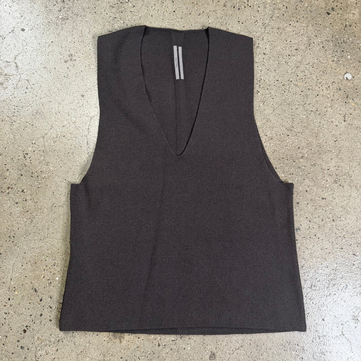 Rick Owens V-Tank Cashmere Vest M tops