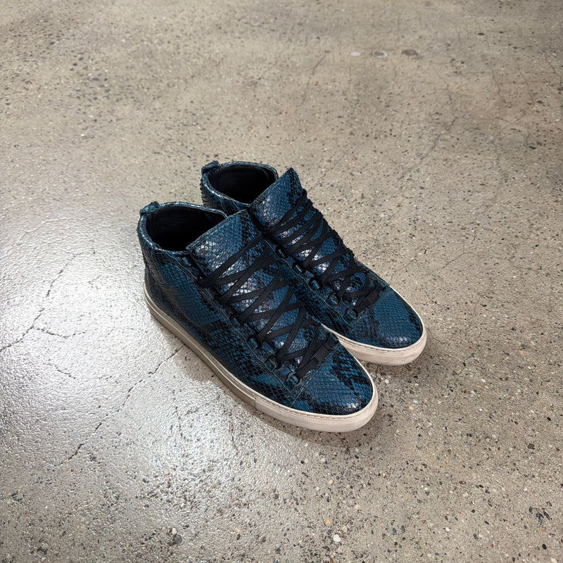 Balenciaga Snakeskin Arena Sneakers