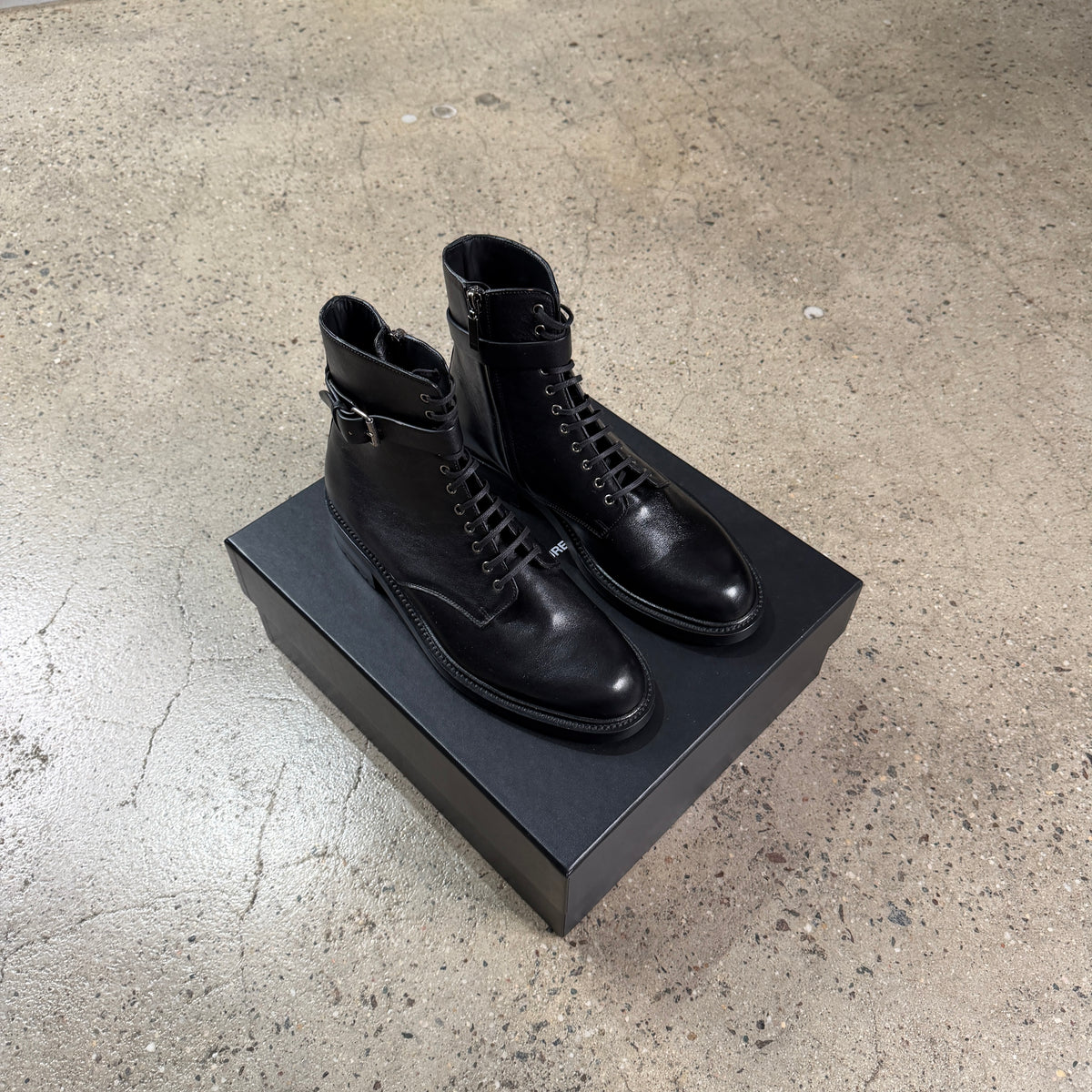Saint Laurent Army 20 Buckle Boots