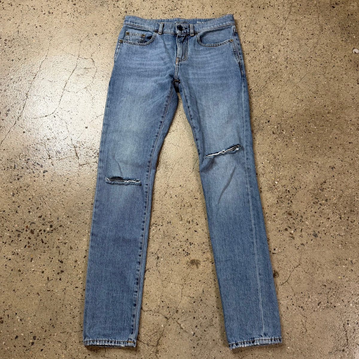 Saint Laurent Distressed D02 Jeans