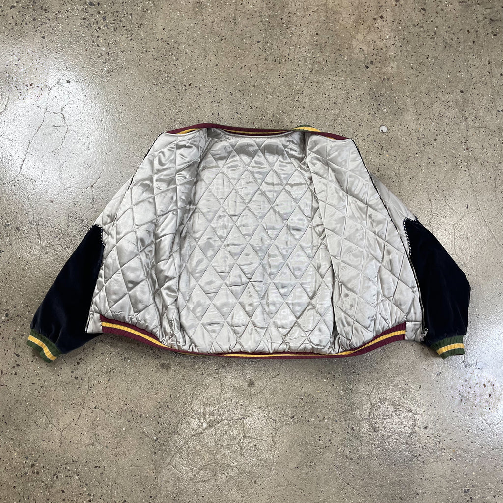 Kapital Sulfur Dyed Velvet Toro Toro Souvenir Jacket