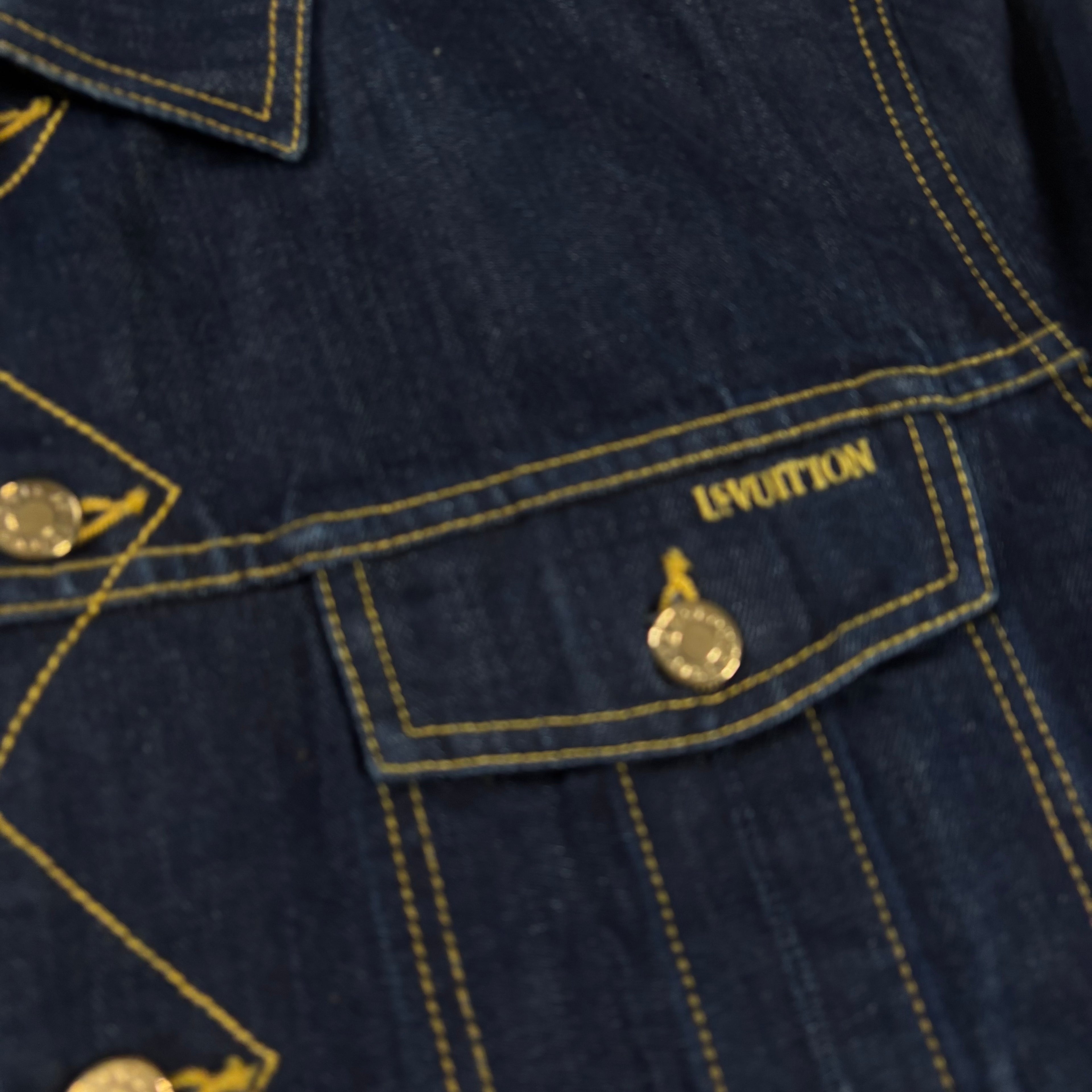 Louis Vuitton Vintage Denim Jacket