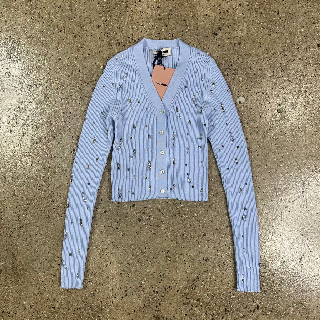 Miu Miu  Crystal Cardigan