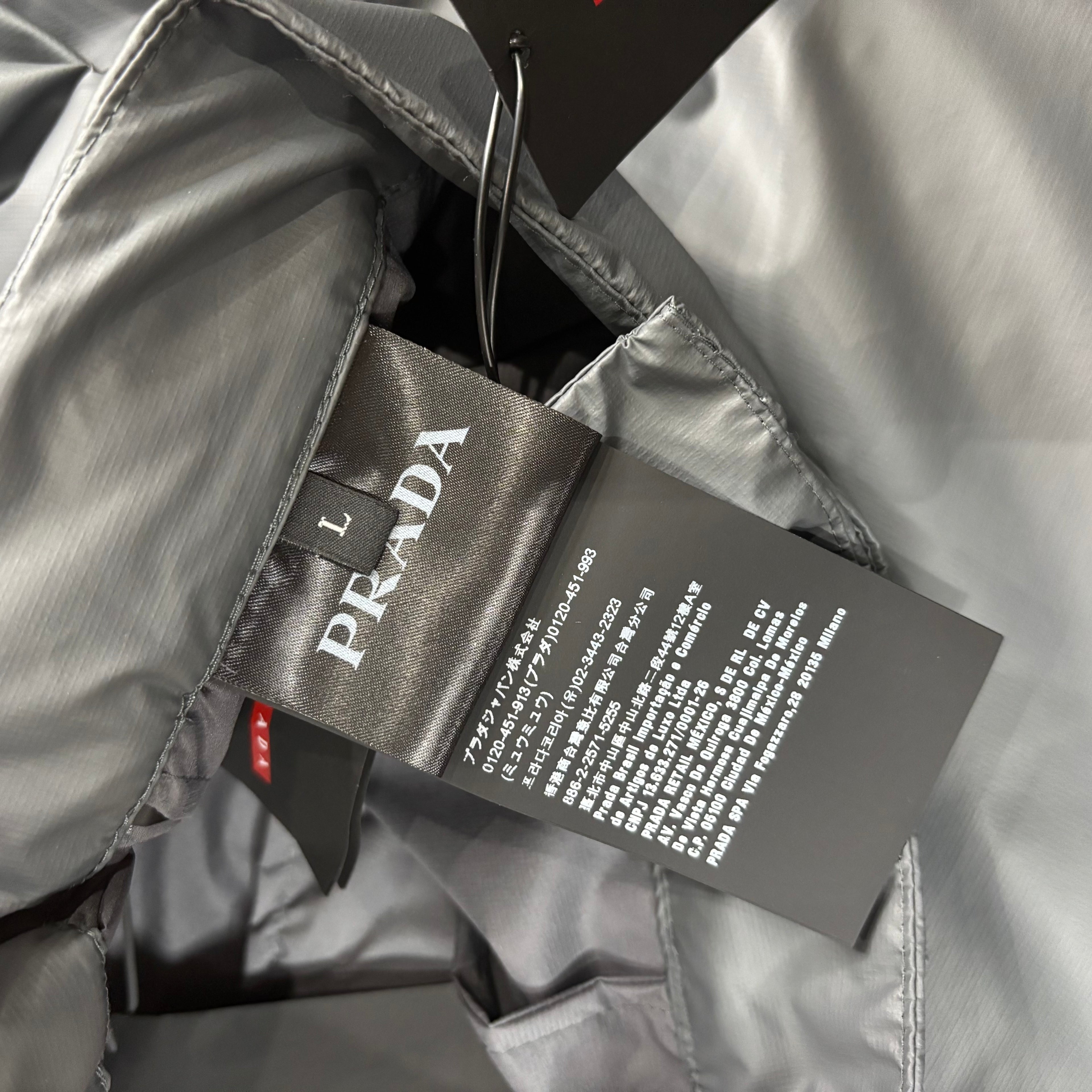 Prada Adjustable Nylon Pants