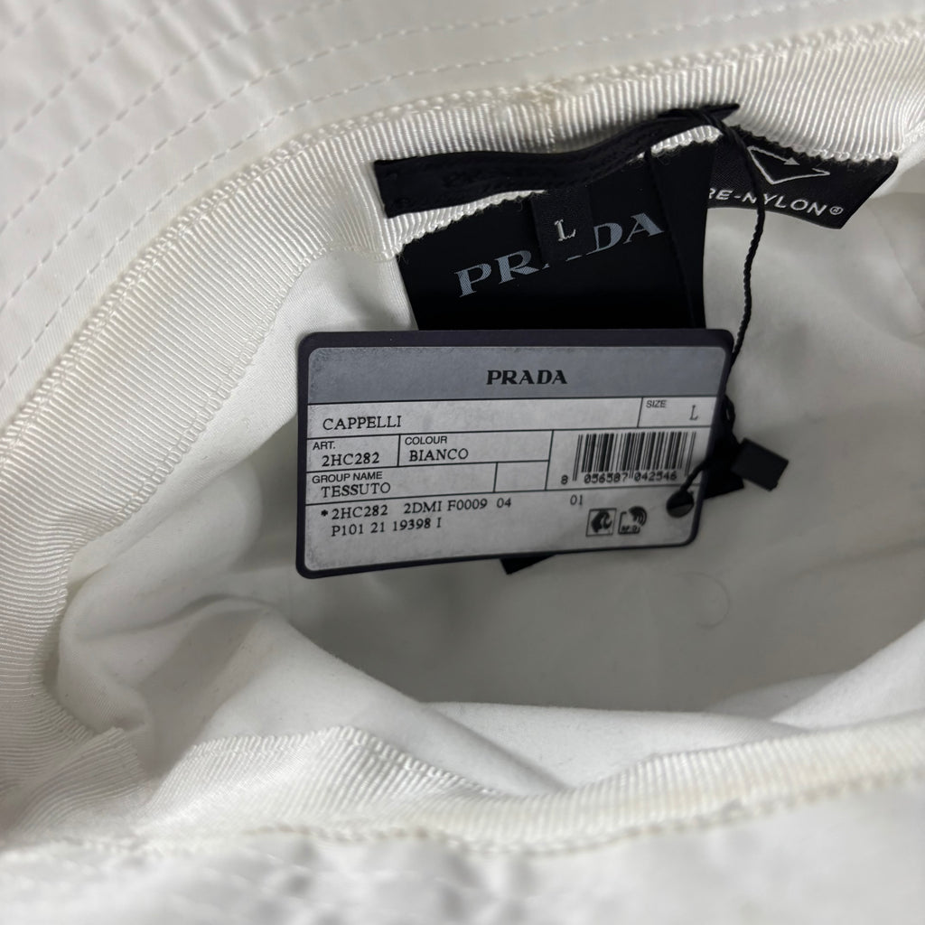 Prada Raf Simons Asymmetrical Bucket Hat