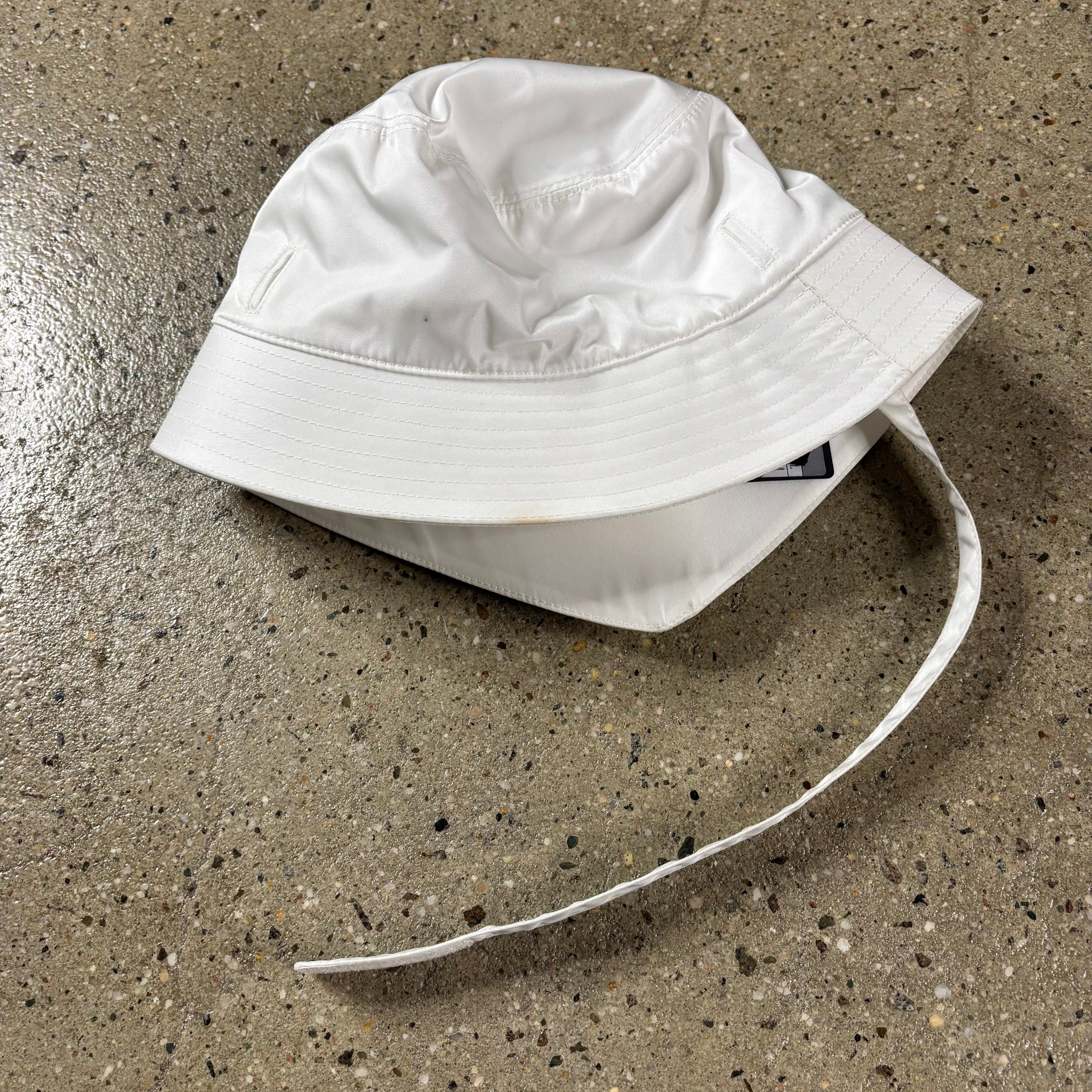 Prada Raf Simons Asymmetrical Bucket Hat
