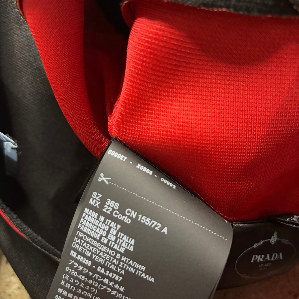 Prada FW20 Runway Jersey Double Dress 