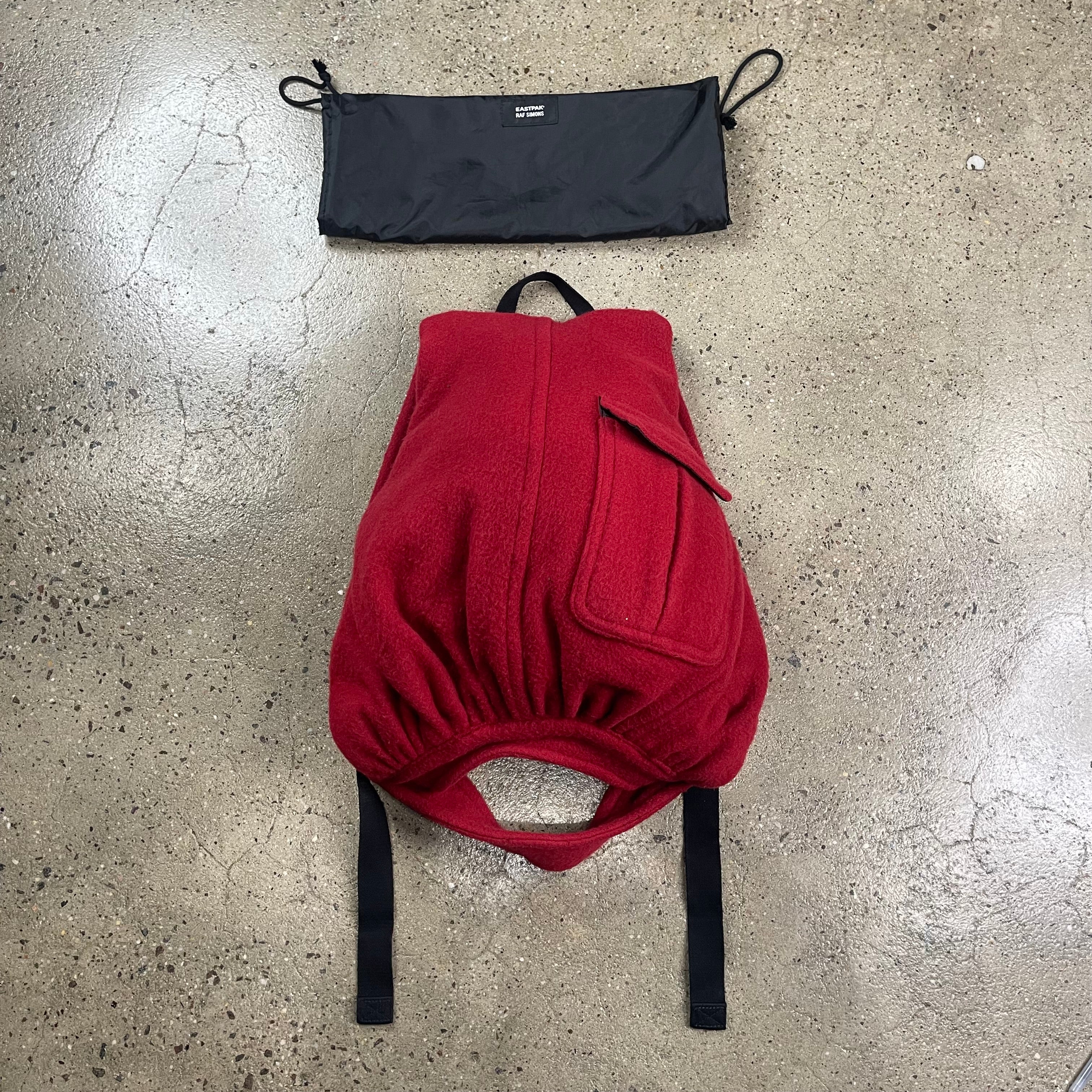 Raf Simons EastPak Wool Bookbag