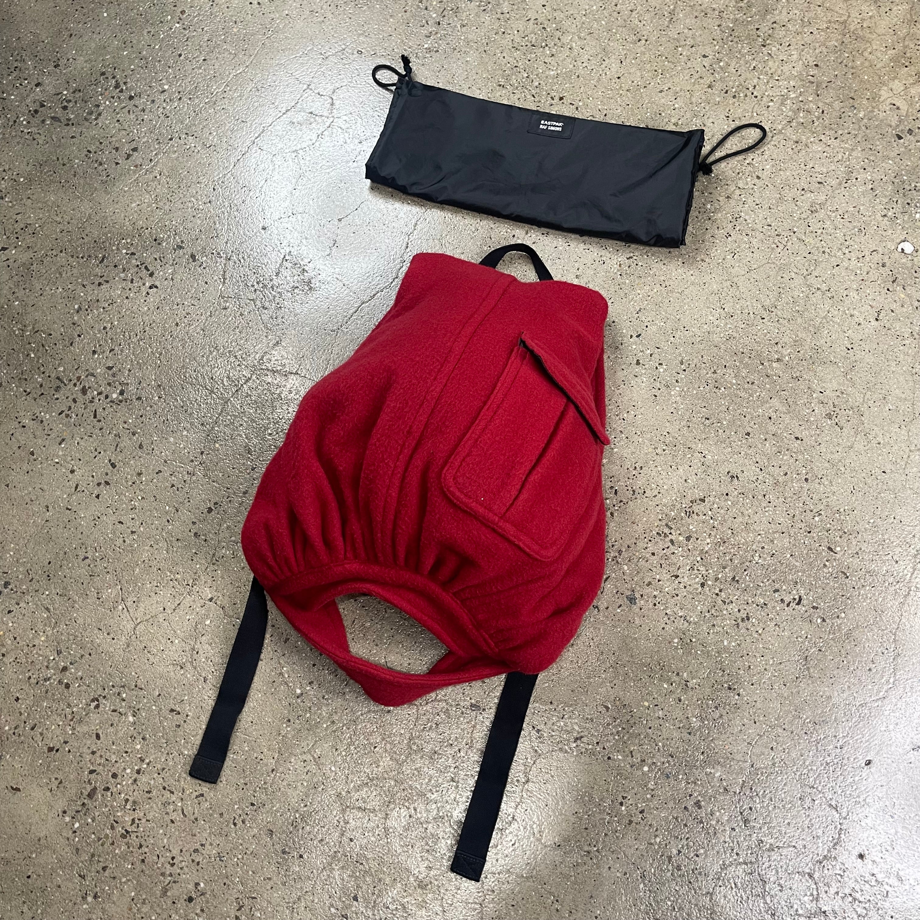Raf Simons EastPak Wool Bookbag