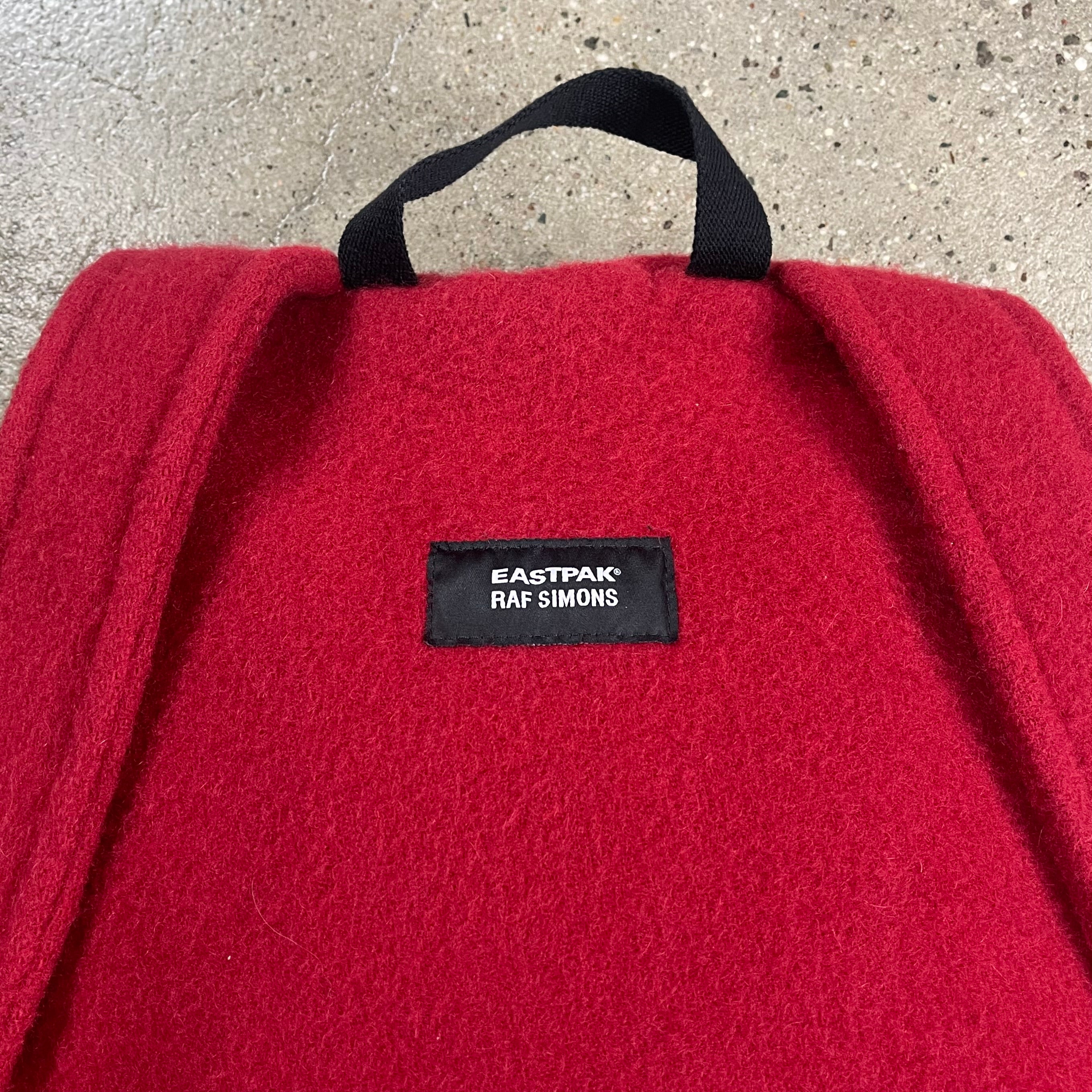 Raf Simons EastPak Wool Bookbag