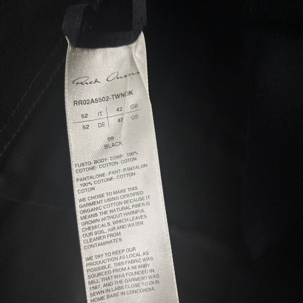 Rick Owens Geth Oversized Jumpsuit