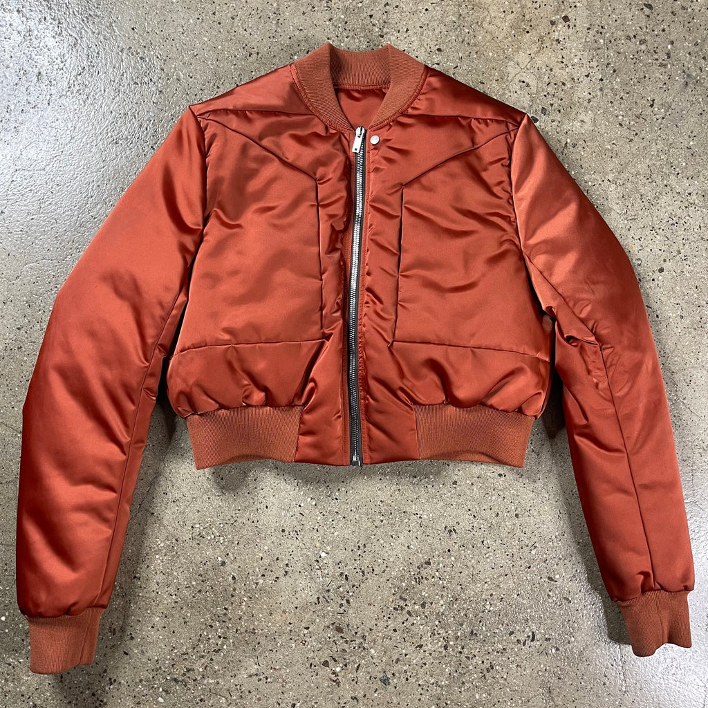 Rick Owens Cropped Bomber Jacket