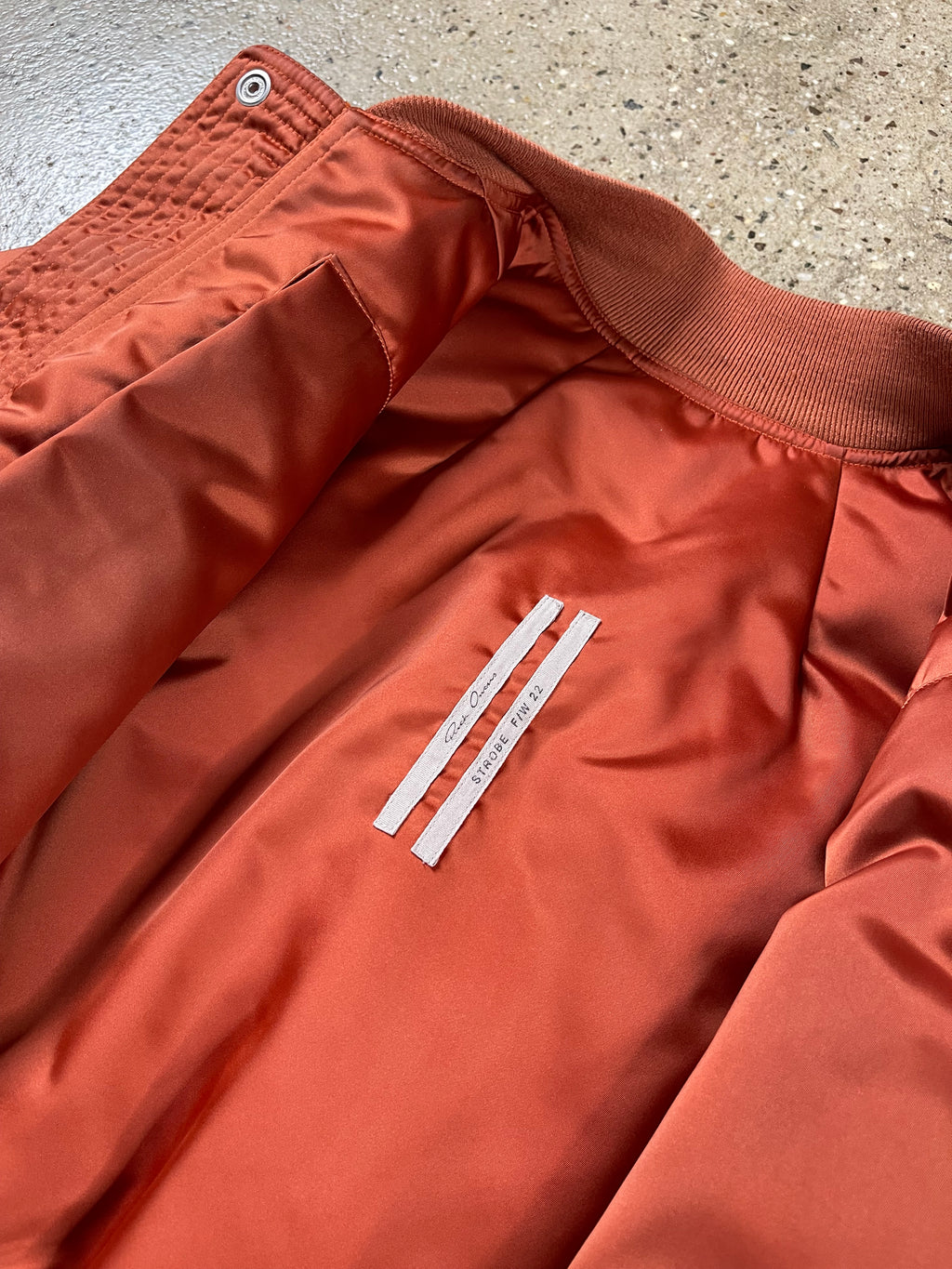 Rick Owens Cropped Bomber Jacket