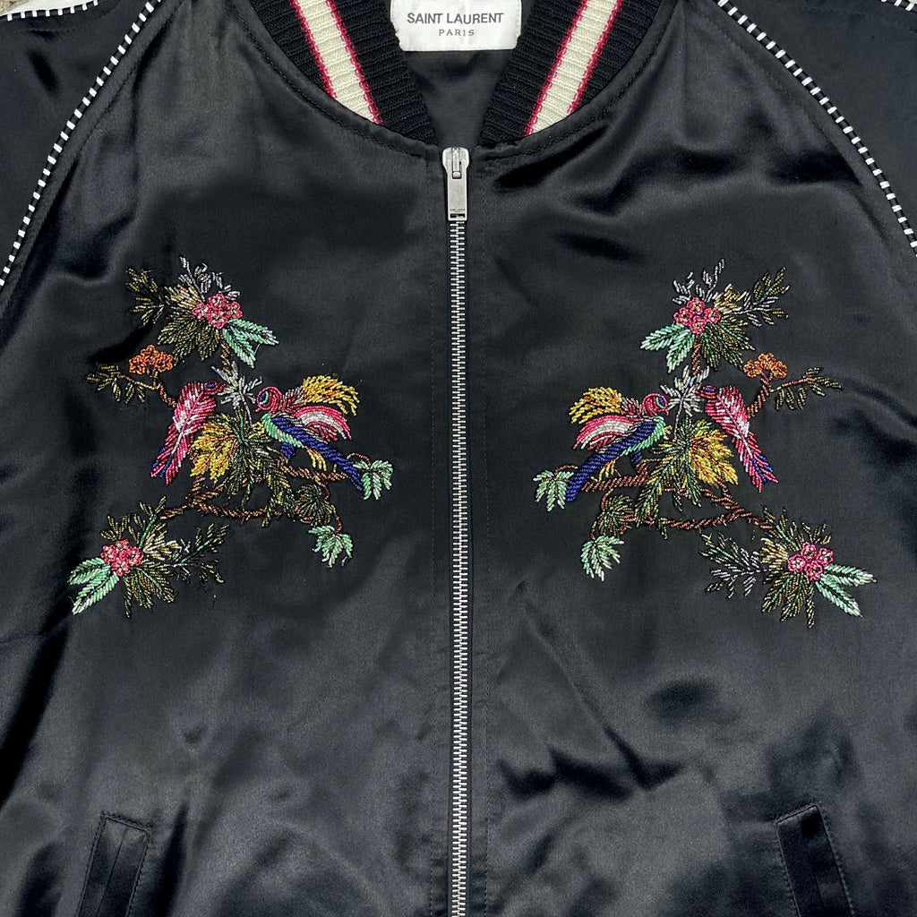 Saint Laurent Birds of Paradise Embroidered Jacket