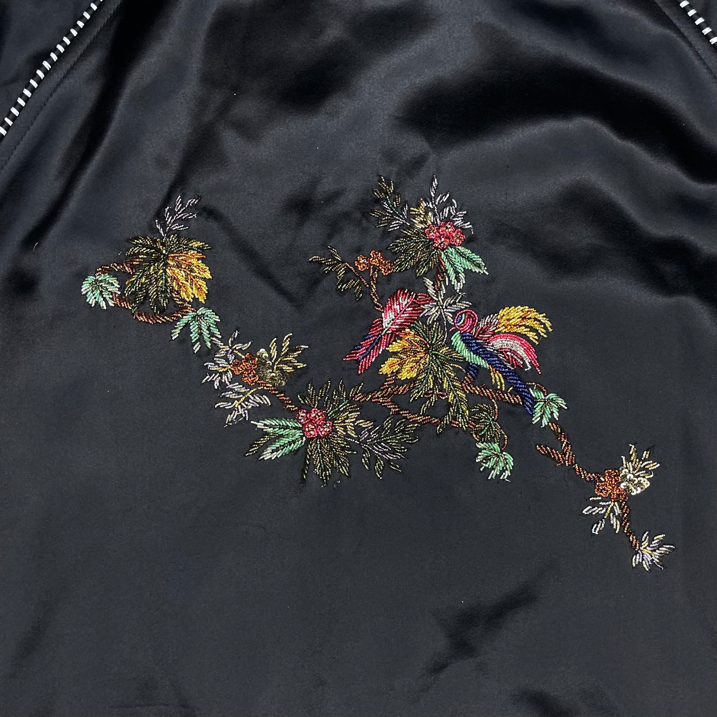 Saint Laurent Birds of Paradise Embroidered Jacket