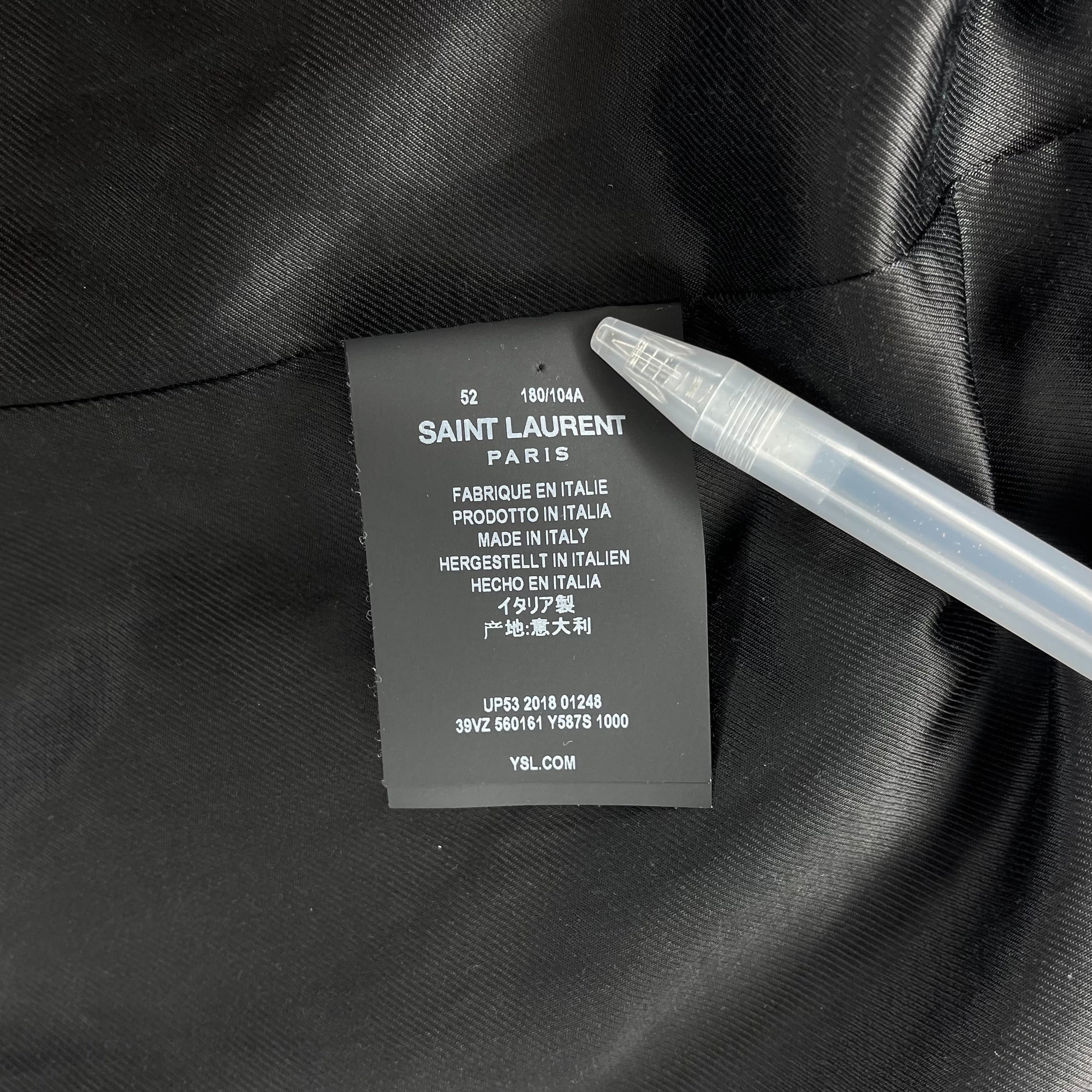 Saint Laurent Birds of Paradise Embroidered Jacket