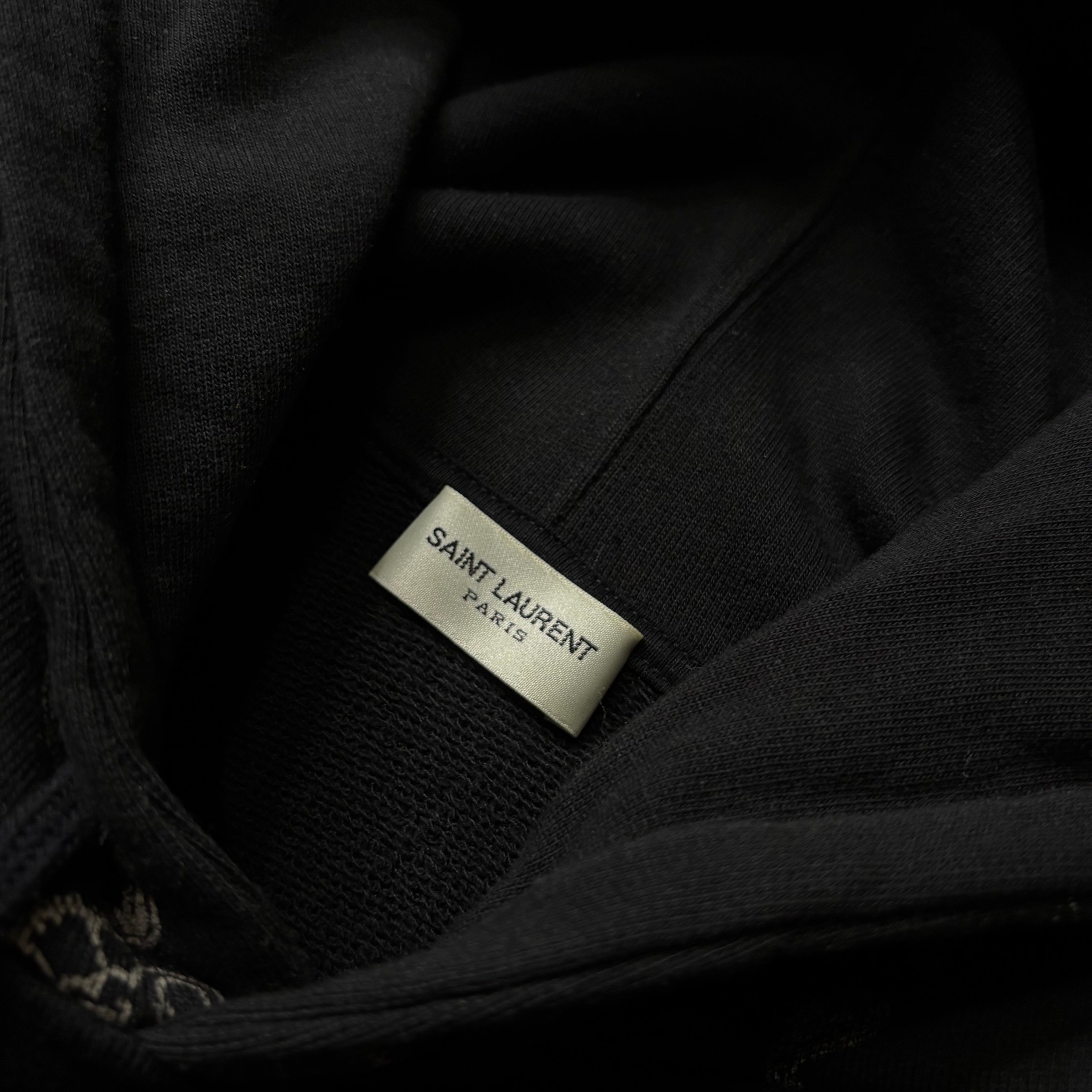 Saint Laurent  Paisley Hoodie