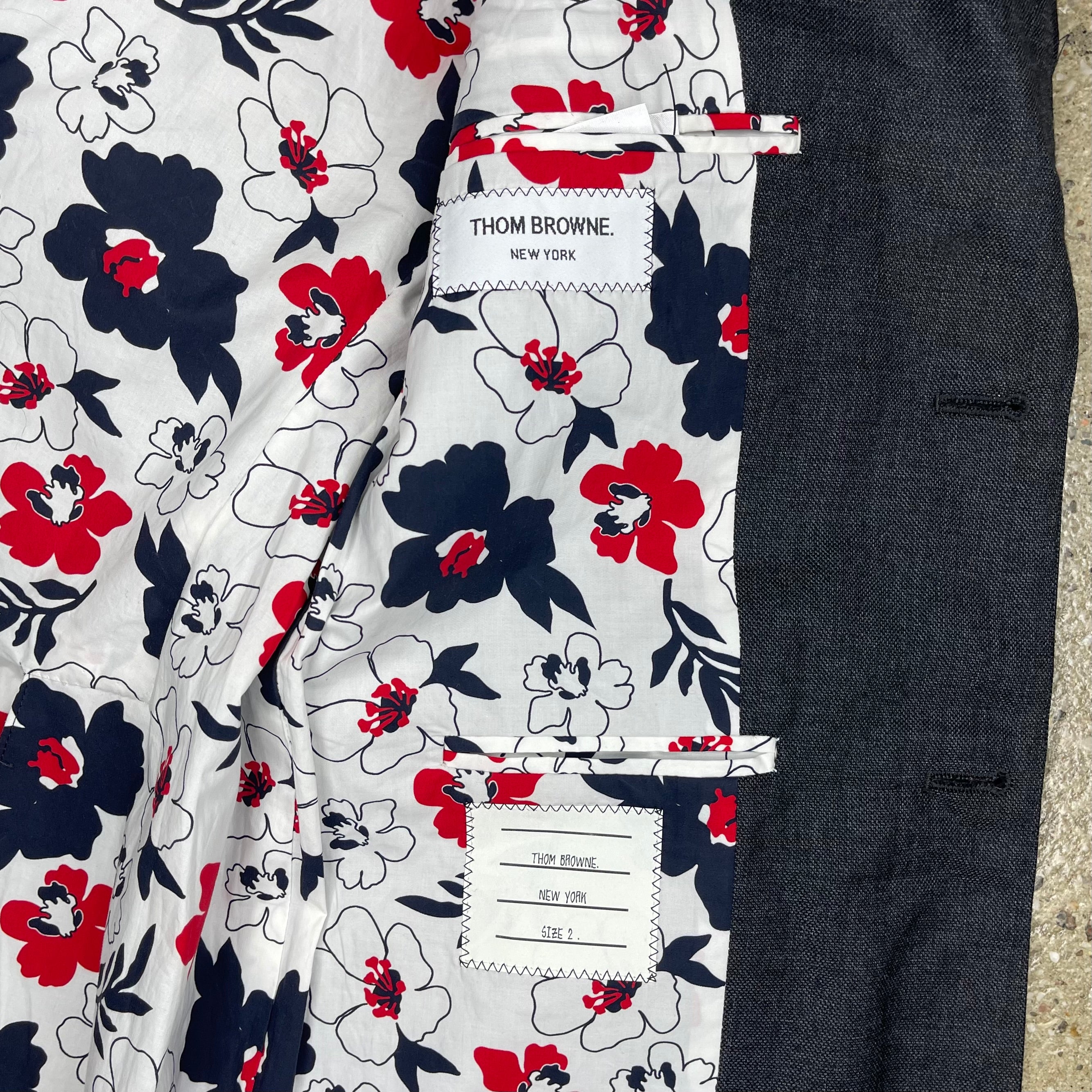 Thom Browne  Shark Fin Blazer