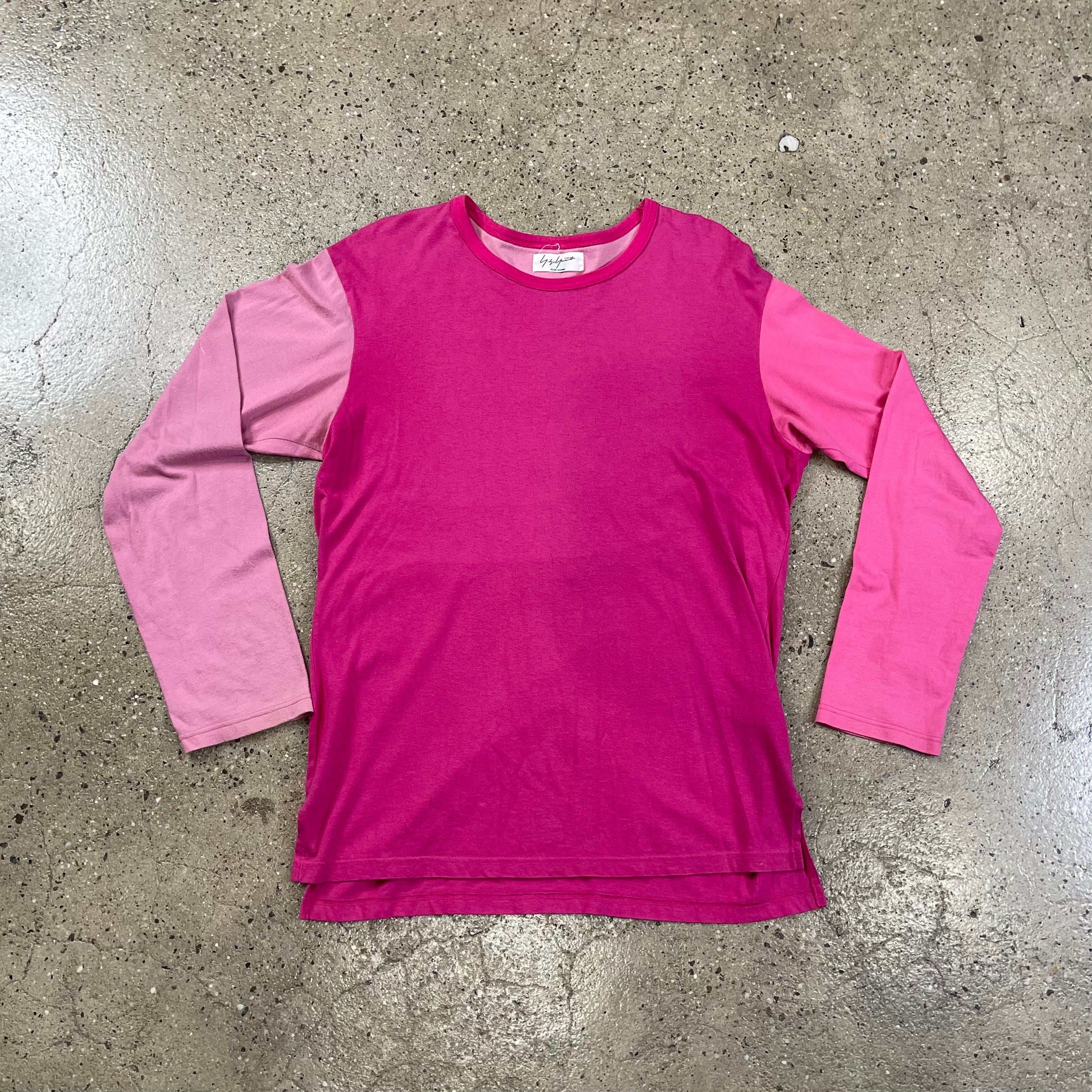 Yohji Yamamoto Pink Multi LS 