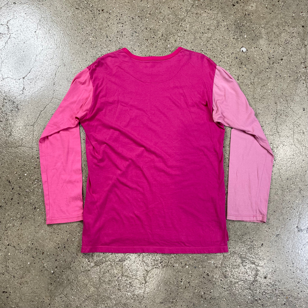 Yohji Yamamoto Pink Multi LS 