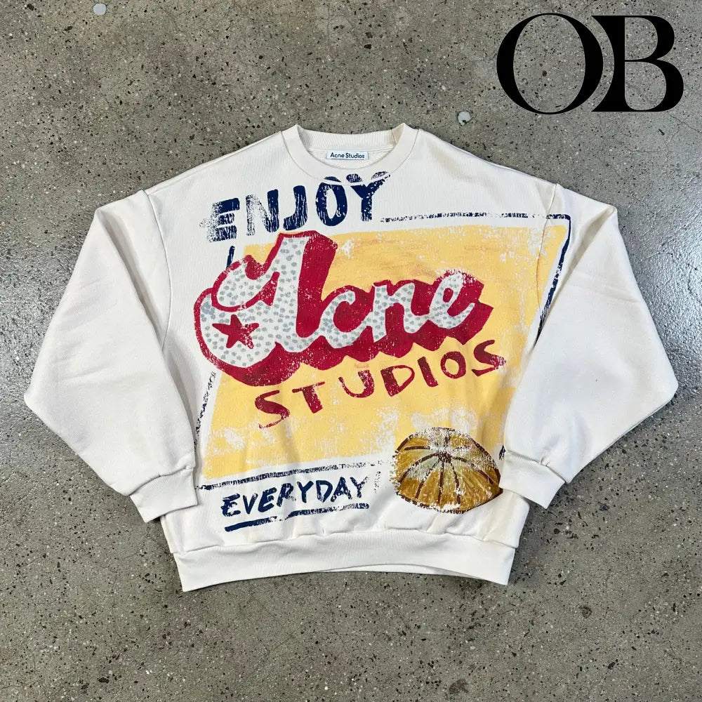 Acne Studios Graphic Sweater XL tops