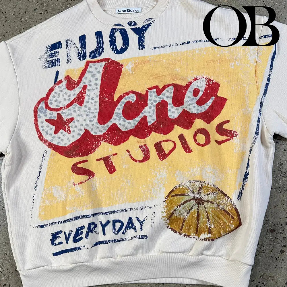 Acne Studios Graphic Sweater XL tops