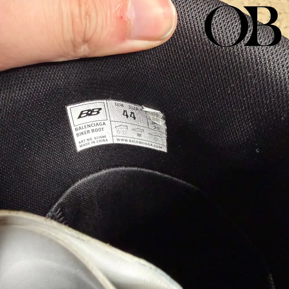 Balenciaga Moto Boots 44 footwear
