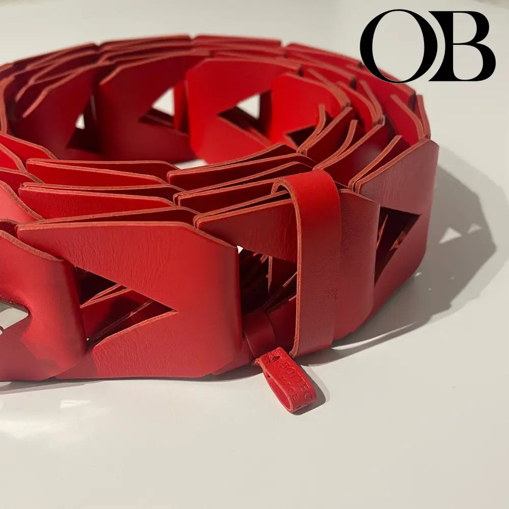 Bottega Veneta Adjustable Leather Belt accessories