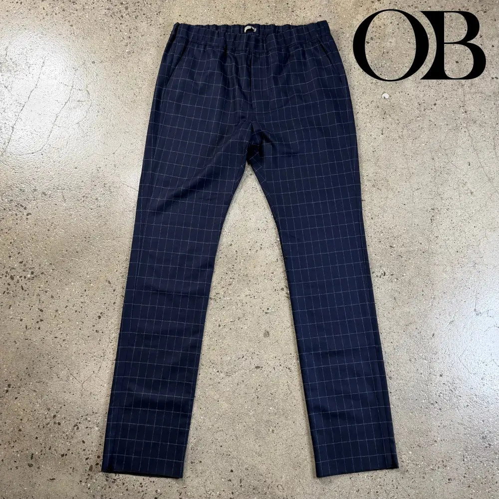 Bottega Veneta Wool/Cashmere Blend Plaid Pants 58 bottoms