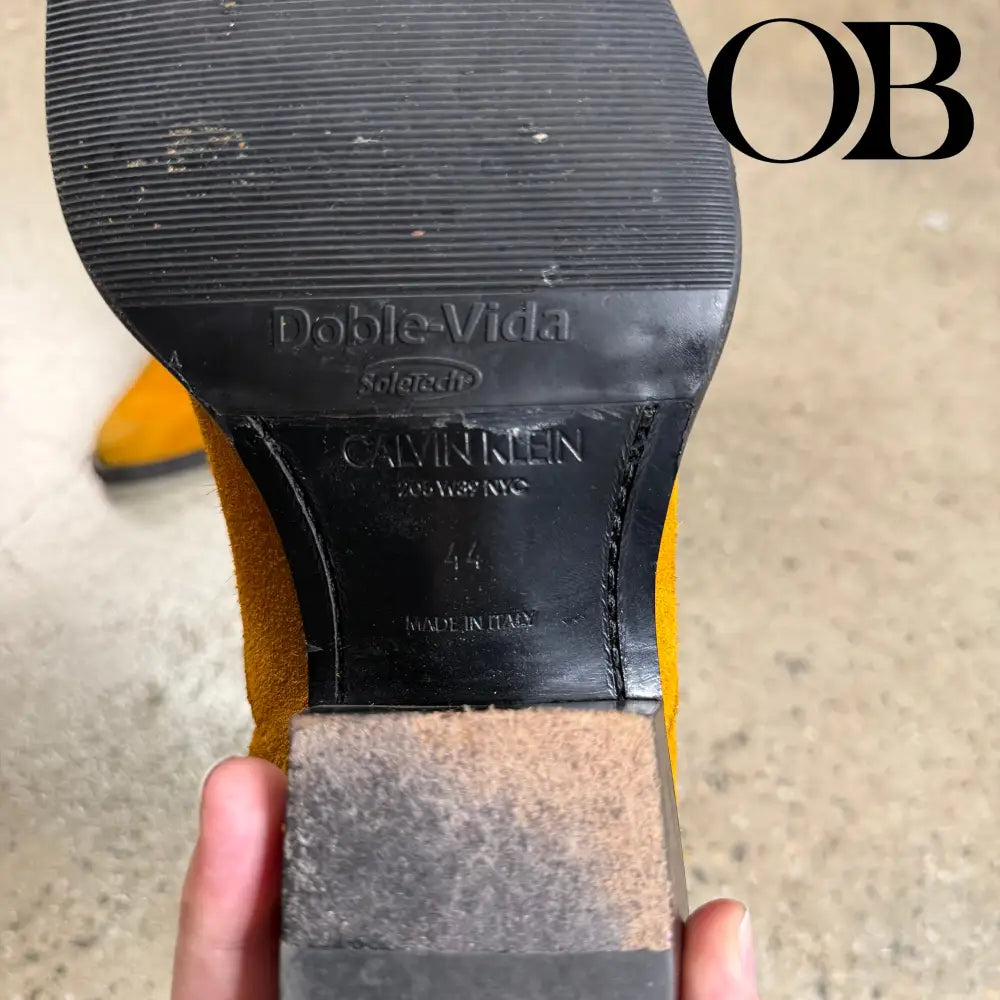 Calvin Klein 205W39 Suede Boots 44 footwear